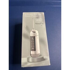IPX7 Portable Pull-out Water Flosser Hamid Org Dental Teeth Cleaner